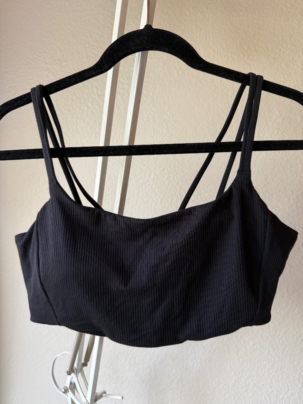 Athleta Black Sports Bra - Size L